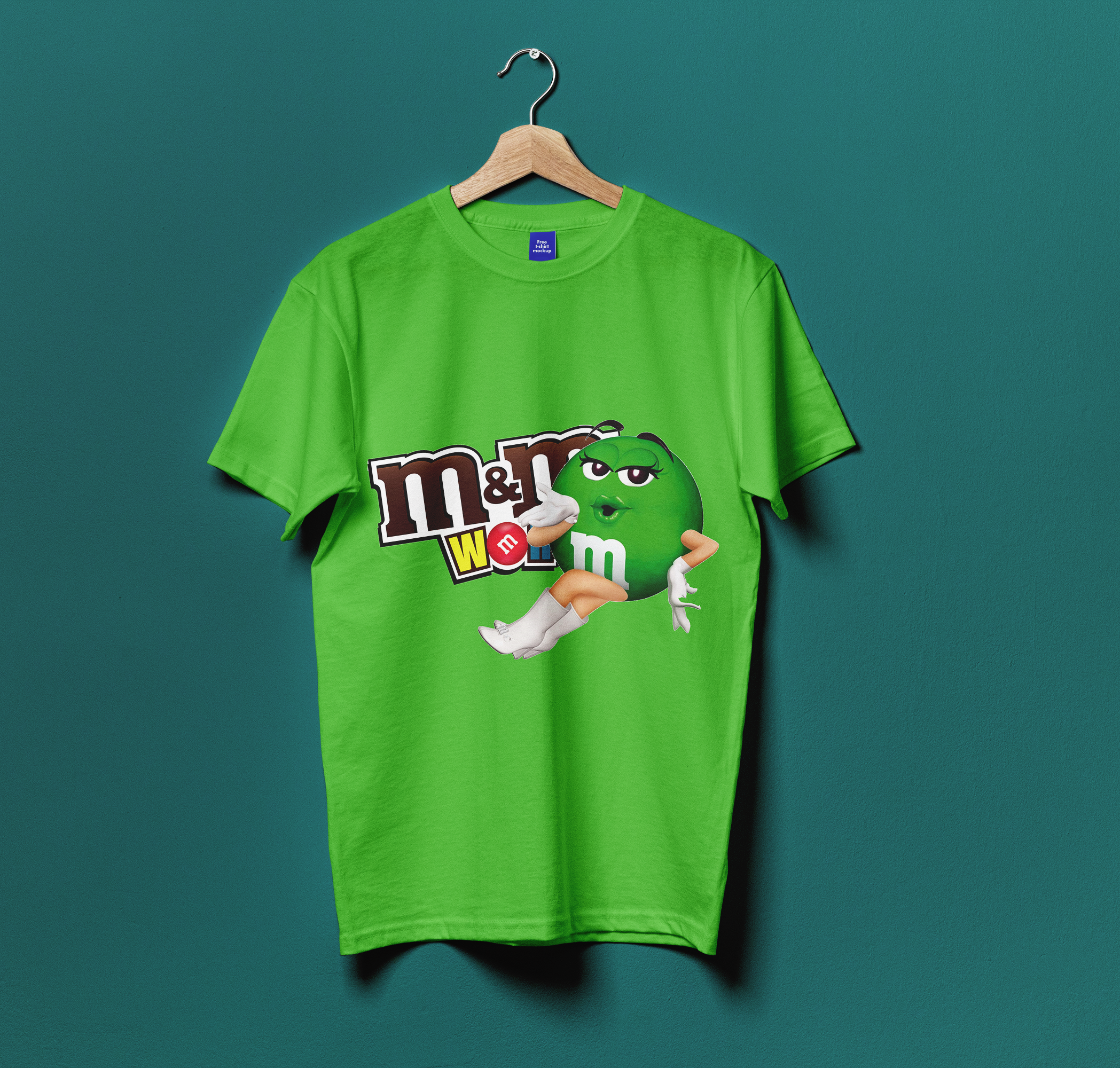 تیشرت m&m کاراکتر زن